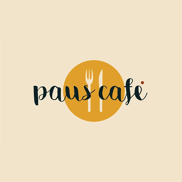 Paus Café - logotyp