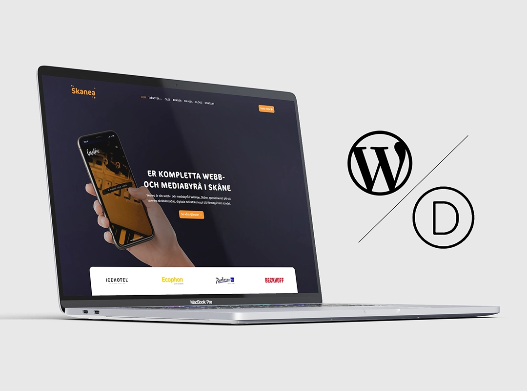 bygga ny hemsida med WordPress och Divi Builder